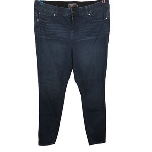 Torrid Bombshell Skinny High Rise 5 Pocket Stretch Jeans Plus Size 20 TALL